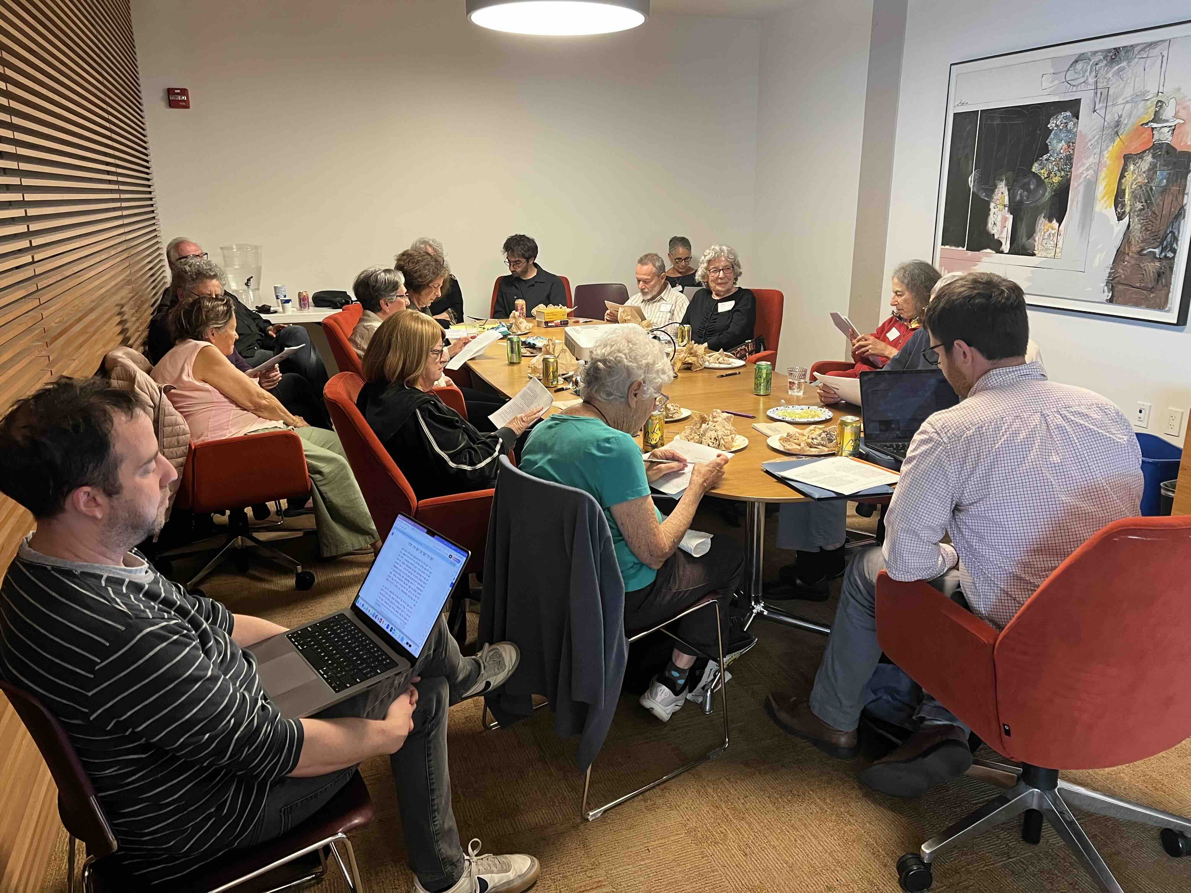 Yiddish Forum inaugural meeting, August 2025